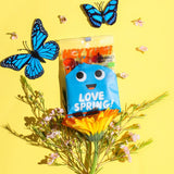 HEY YUM! - LOVE SPRING Vegane Bio - Gummibärchen (100 g) - ROSA ECK