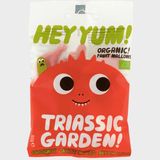 HEY YUM! - TRIASSIC GARDEN Bio - Fruchtgummis – Honig (50 g) - ROSA ECK
