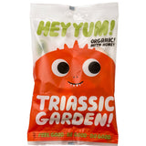 HEY YUM! - TRIASSIC GARDEN Bio - Gummibärchen – Honig (100 g) - ROSA ECK