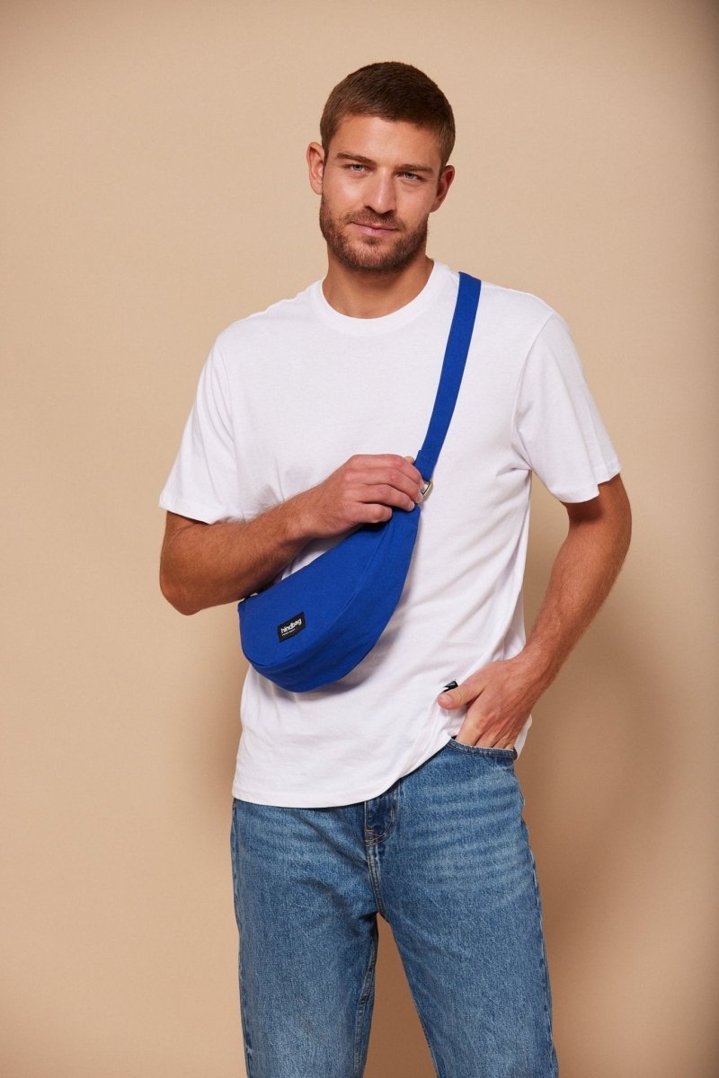 Hindbag - ANDREA Bananabag Blau - ROSA ECK - Blau, Bleu électrique,