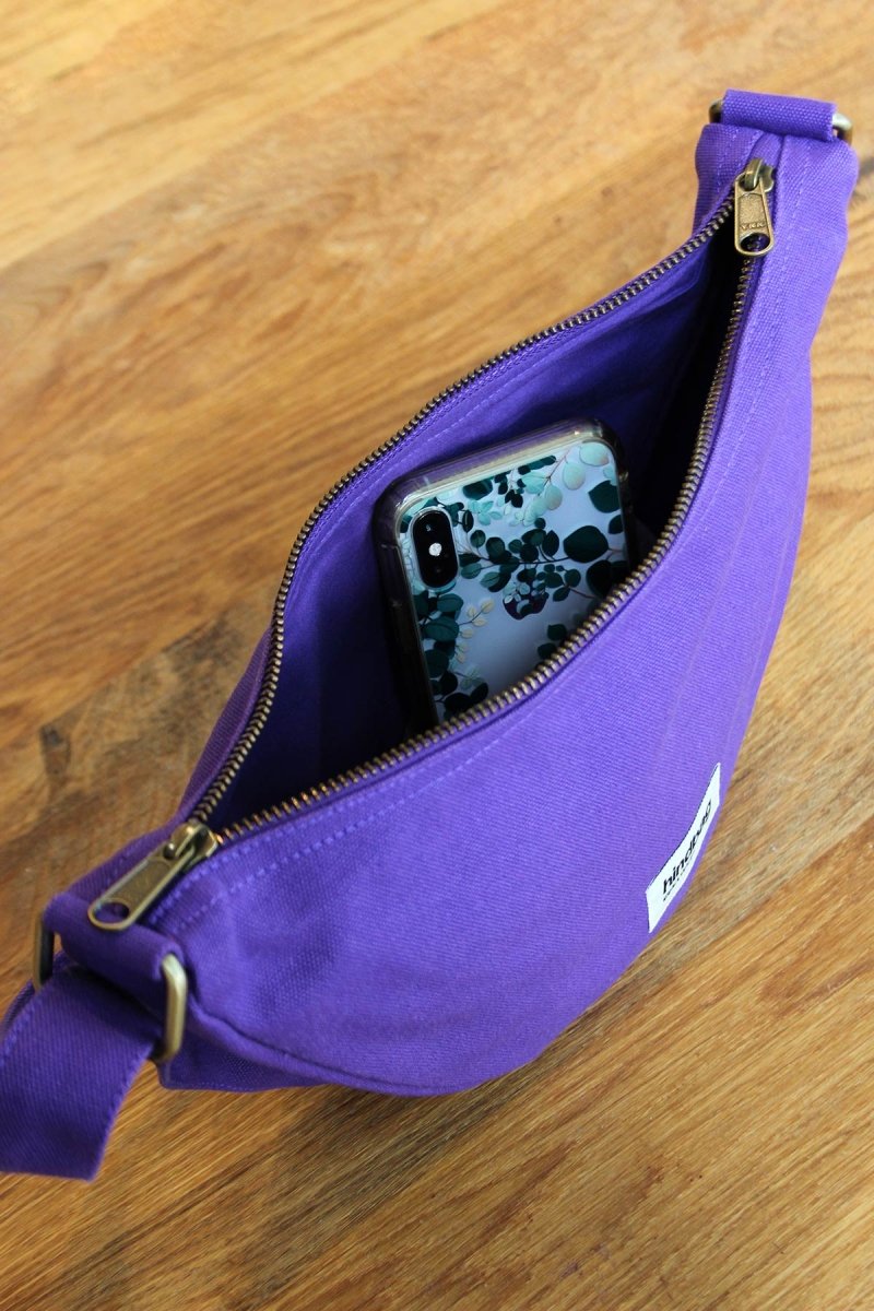 Hindbag - ANDREA Bananabag Lila - ROSA ECK - Holi violet, ,