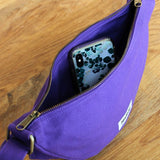Hindbag - ANDREA Bananabag Lila - ROSA ECK - Holi violet, ,
