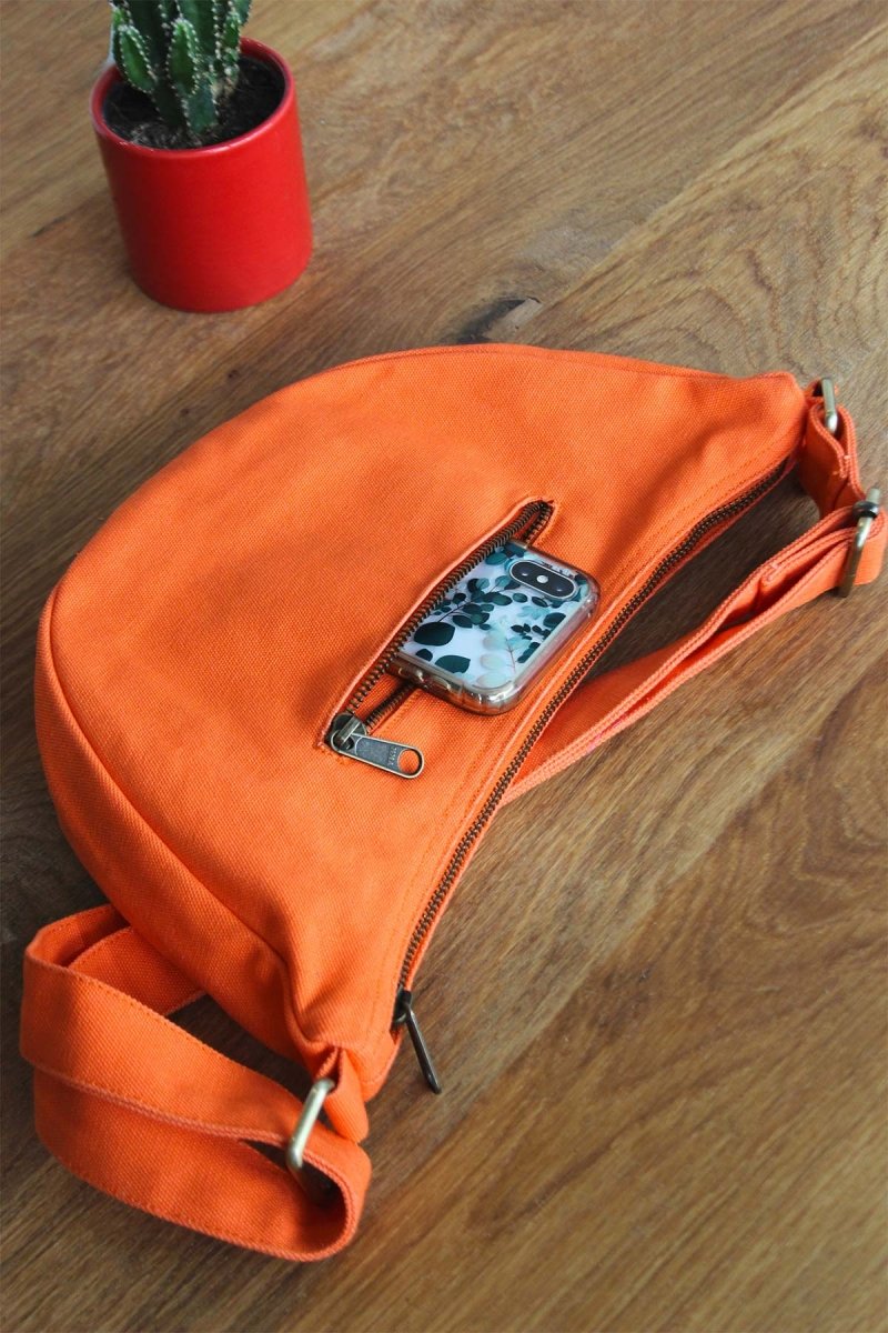 Hindbag - ANDREA Bananabag Orange - ROSA ECK - Holi orange, ,