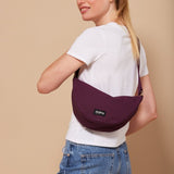 Hindbag - ANDREA Bananabag Pflaumenrot - ROSA ECK - Pflaume, Prune,