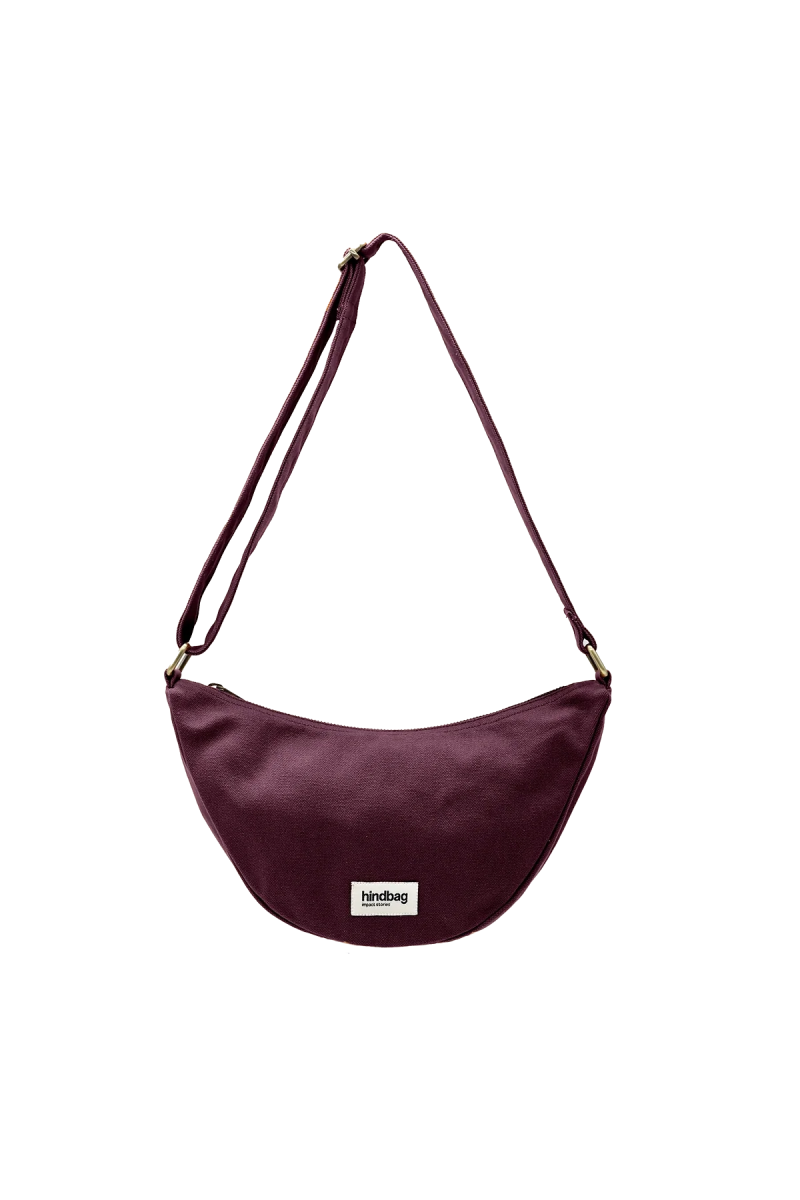 Hindbag - ANDREA Bananabag Pflaumenrot - ROSA ECK - Pflaume, Prune,