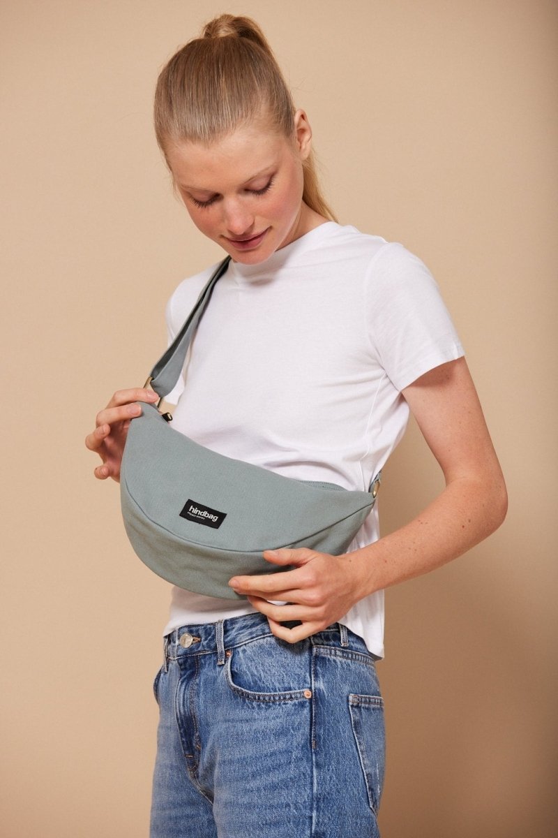 Hindbag - ANDREA Bananabag Salbei - ROSA ECK - Sauge, ,