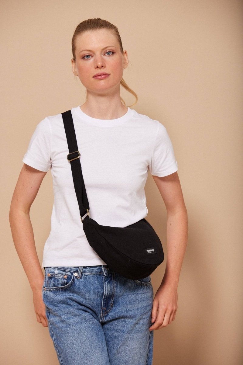 Hindbag - ANDREA Bananabag Schwarz - ROSA ECK - Noir, Schwarz,