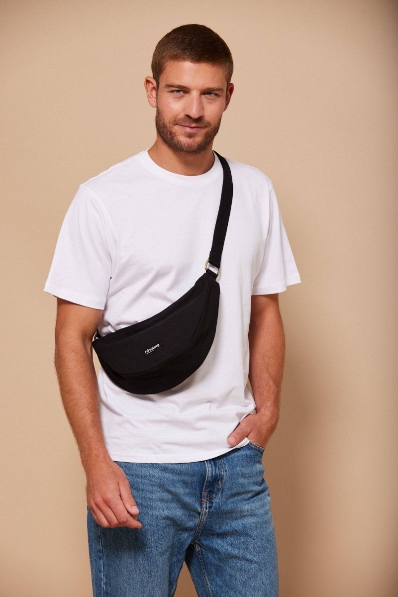Hindbag - ANDREA Bananabag Schwarz - ROSA ECK - Noir, Schwarz,