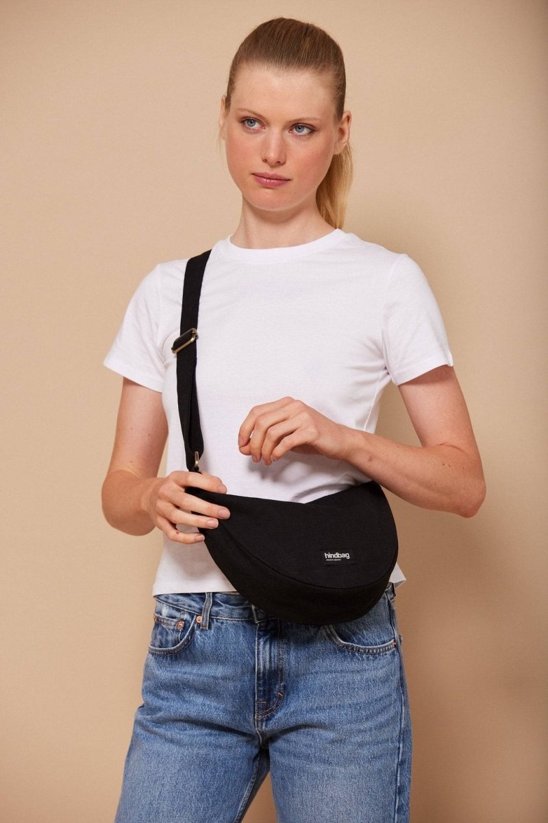 Hindbag - ANDREA Bananabag Schwarz - ROSA ECK - Noir, Schwarz,
