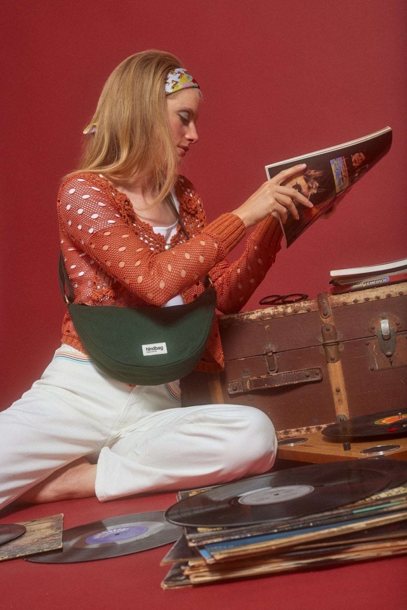 Hindbag - ANDREA Bananabag Tannengrün - ROSA ECK - Sapin, ,