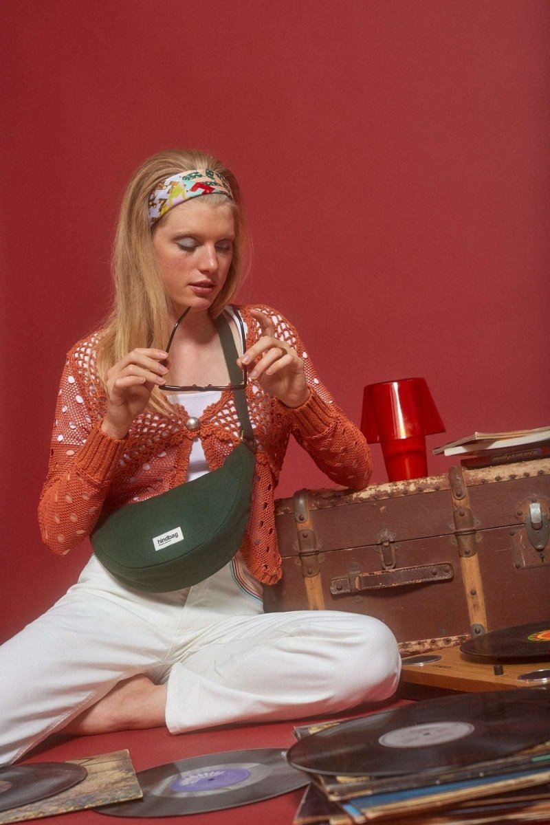 Hindbag - ANDREA Bananabag Tannengrün - ROSA ECK - Sapin, ,