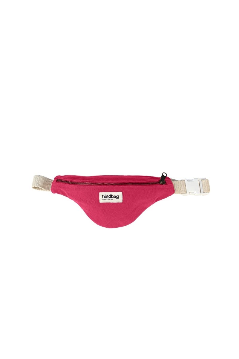 Hindbag - AUGUSTIN Bauchtasche für Kinder Pink - ROSA ECK - holi fuchsia, Kinder, Pink