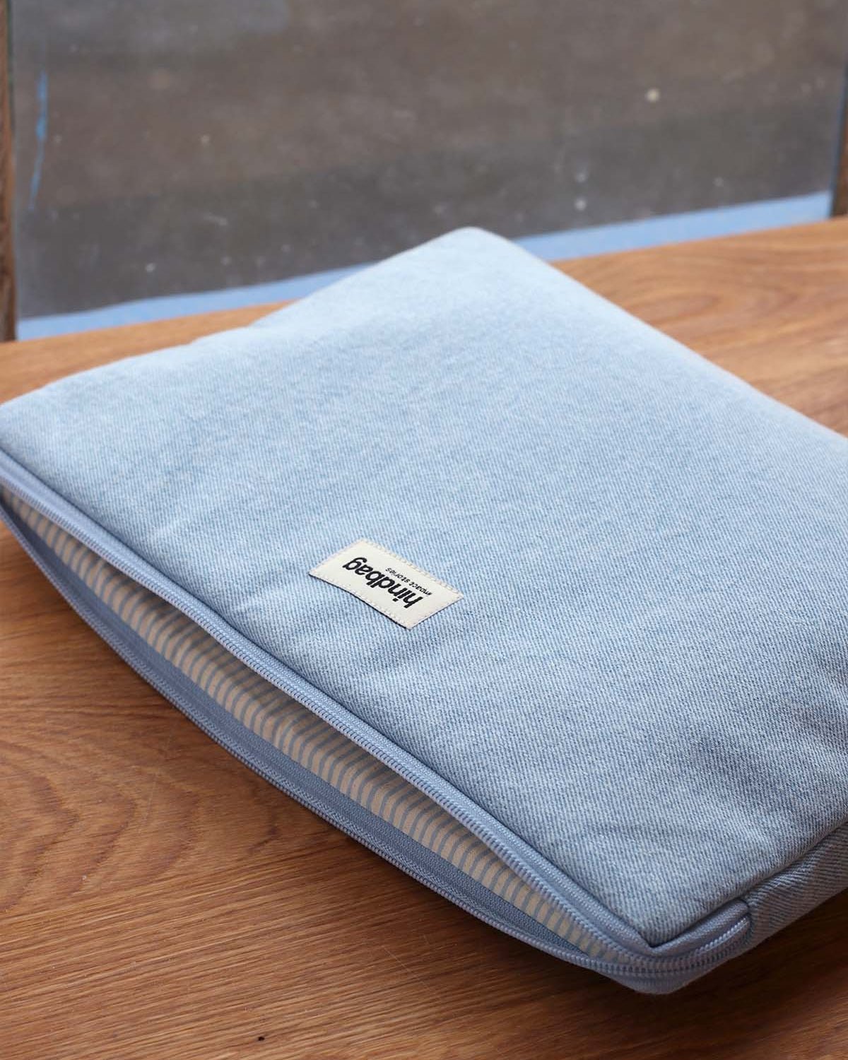Hindbag - AVA Laptoptasche S (13 Zoll) | Blue denim - Laptoptasche - ROSA ECK - Blau, ,