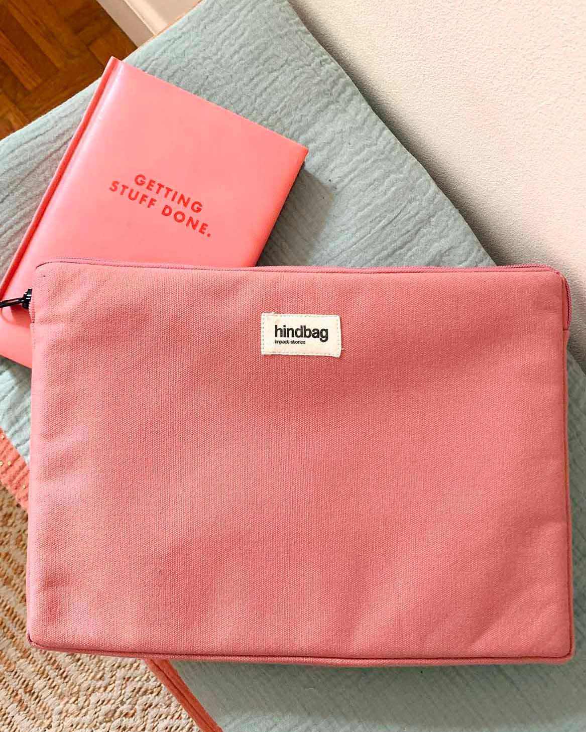 Hindbag - AVA Laptoptasche S (13 Zoll) | Blush - Laptoptasche - ROSA ECK - Rosa, ,