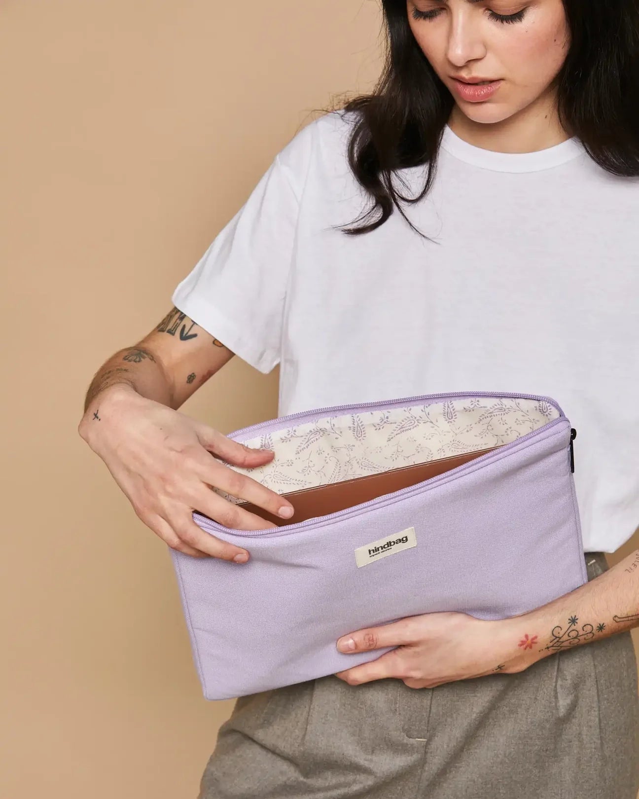 Hindbag - AVA Laptoptasche S (13 Zoll) | Lilac - Laptoptasche - ROSA ECK - Lila, ,