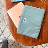 Hindbag - AVA Laptoptasche S (13 Zoll) | Sage - Laptoptasche - ROSA ECK - Grün, Sauge,
