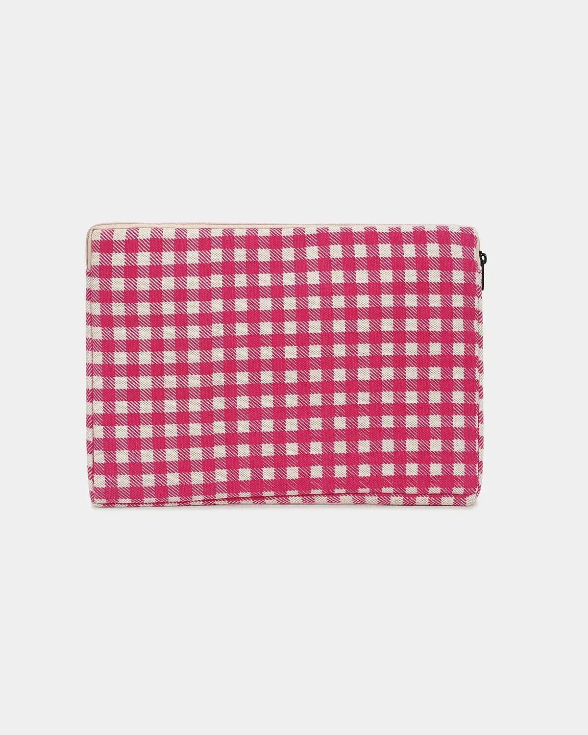 Hindbag - AVA S Laptoptasche • Rosa Kariert - Laptoptasche - ROSA ECK Concept Store