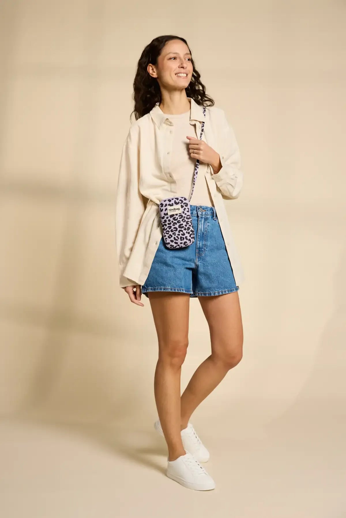 Hindbag - BILL Handytasche | Leopard Lilas - Tasche - ROSA ECK Concept Store