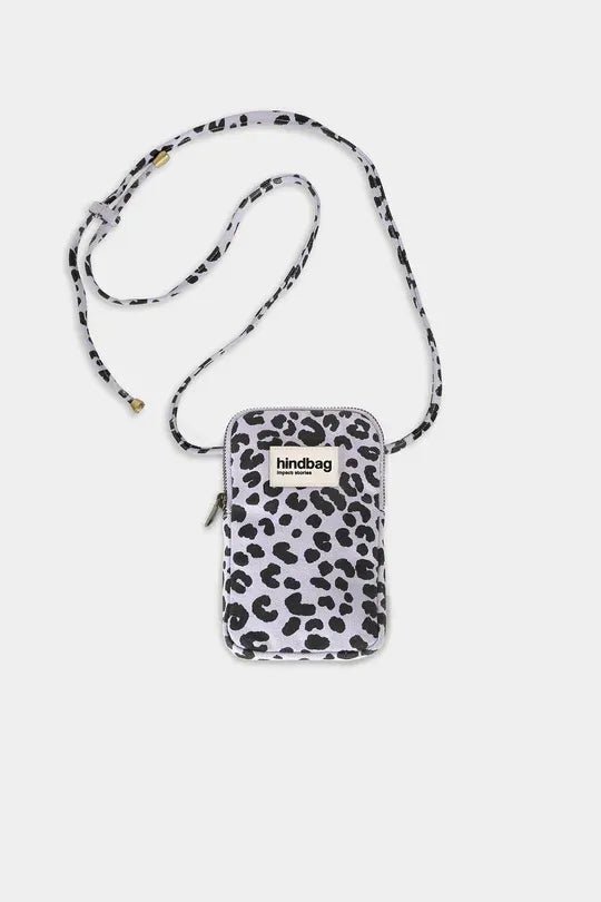 Hindbag - BILL Handytasche | Leopard Lilas - Tasche - ROSA ECK Concept Store