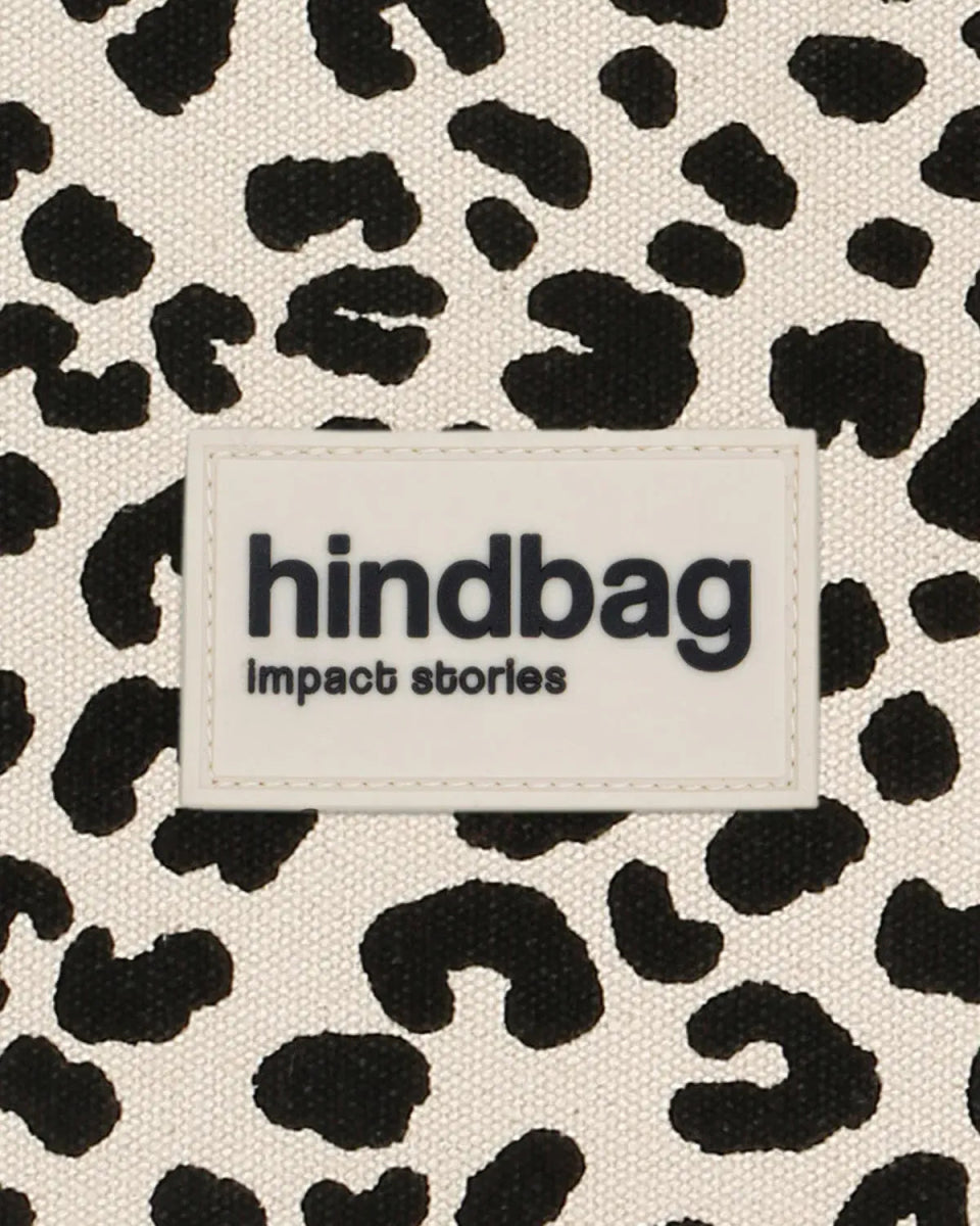 Hindbag - BILL Handytasche • Leopard Naturweiß - Tasche - ROSA ECK Concept Store