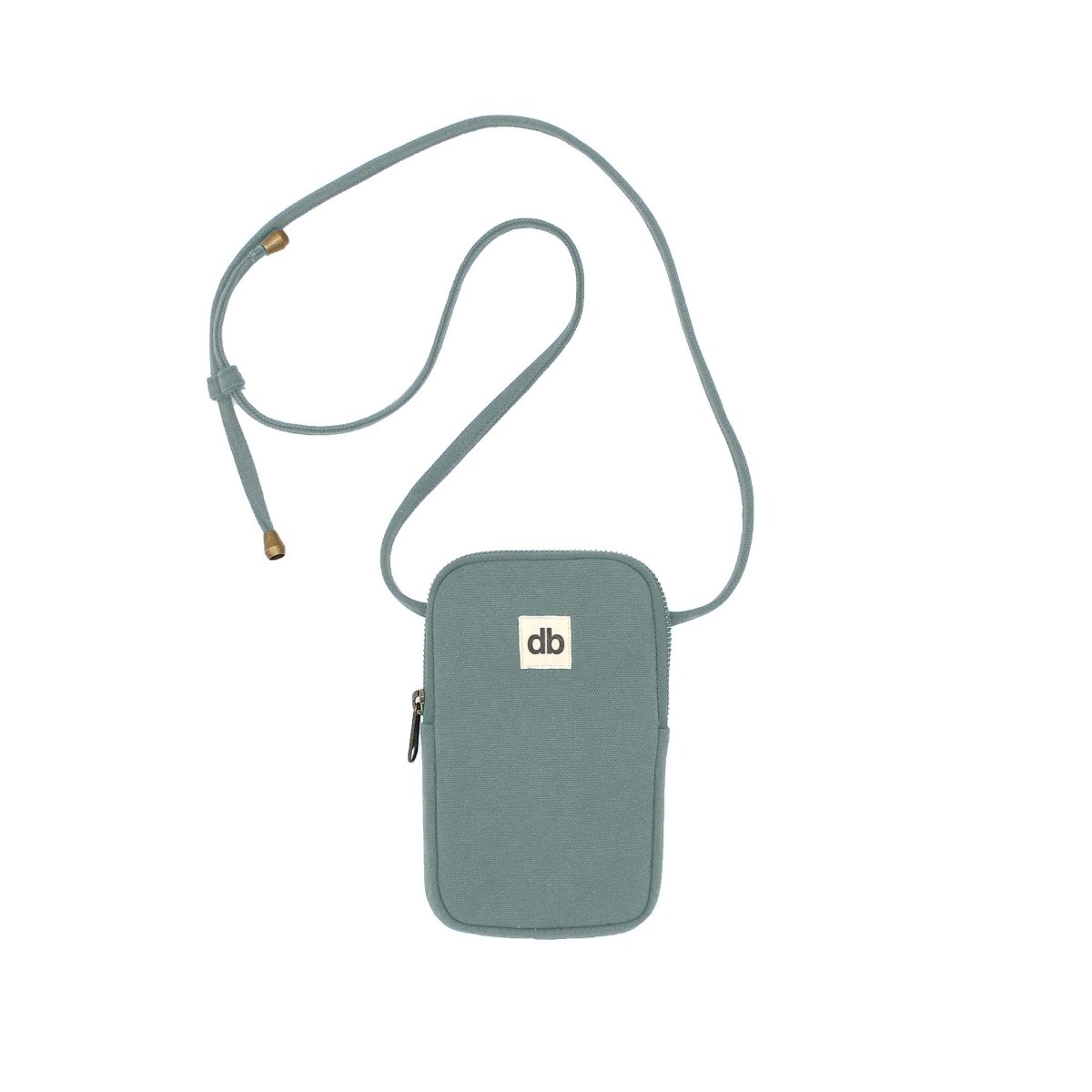 Hindbag - BILL Handytasche Salbeigrün - ROSA ECK - Sauge, ,