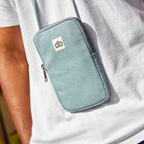 Hindbag - BILL Handytasche Salbeigrün - ROSA ECK - Sauge, ,
