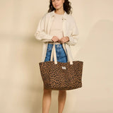 Hindbag - CLAUDE Einkaufstasche | Leopard Cannelle - Tasche - ROSA ECK Concept Store