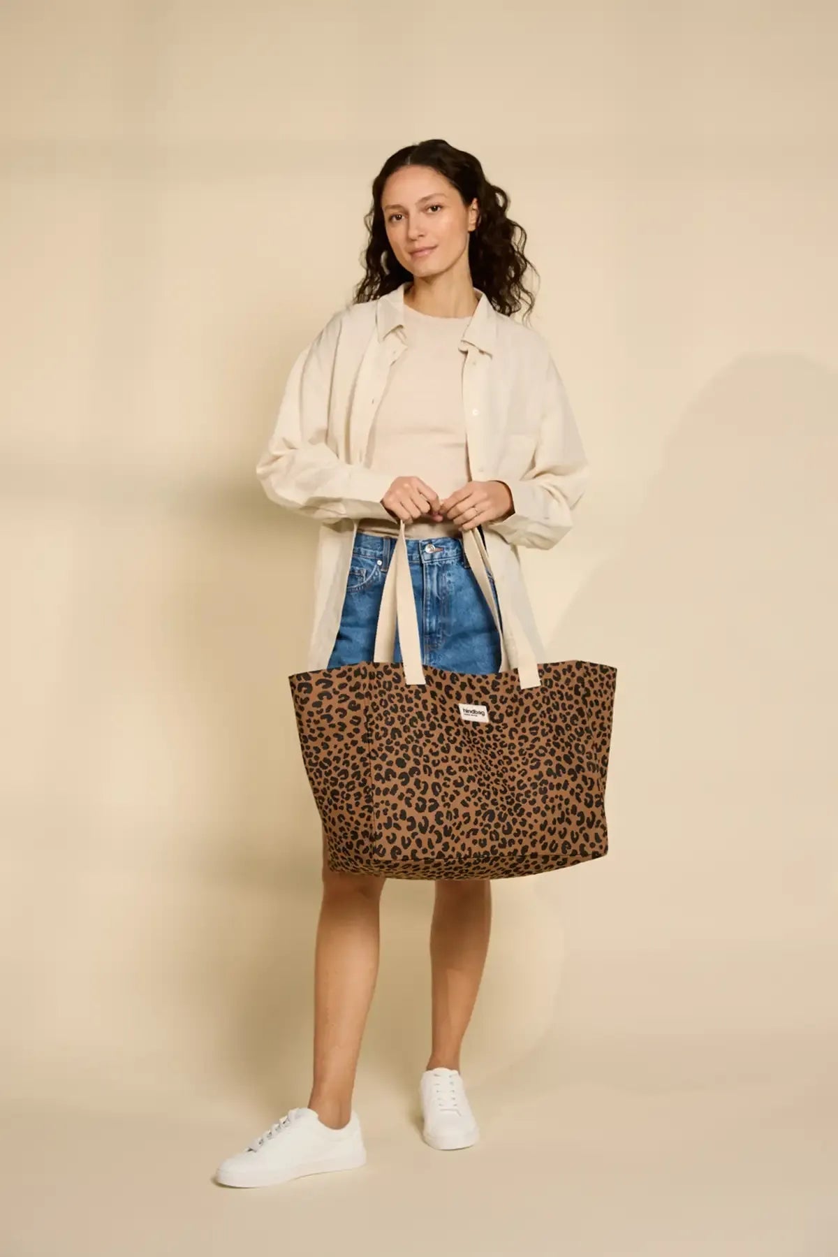 Hindbag - CLAUDE Einkaufstasche | Leopard Cannelle - Tasche - ROSA ECK Concept Store
