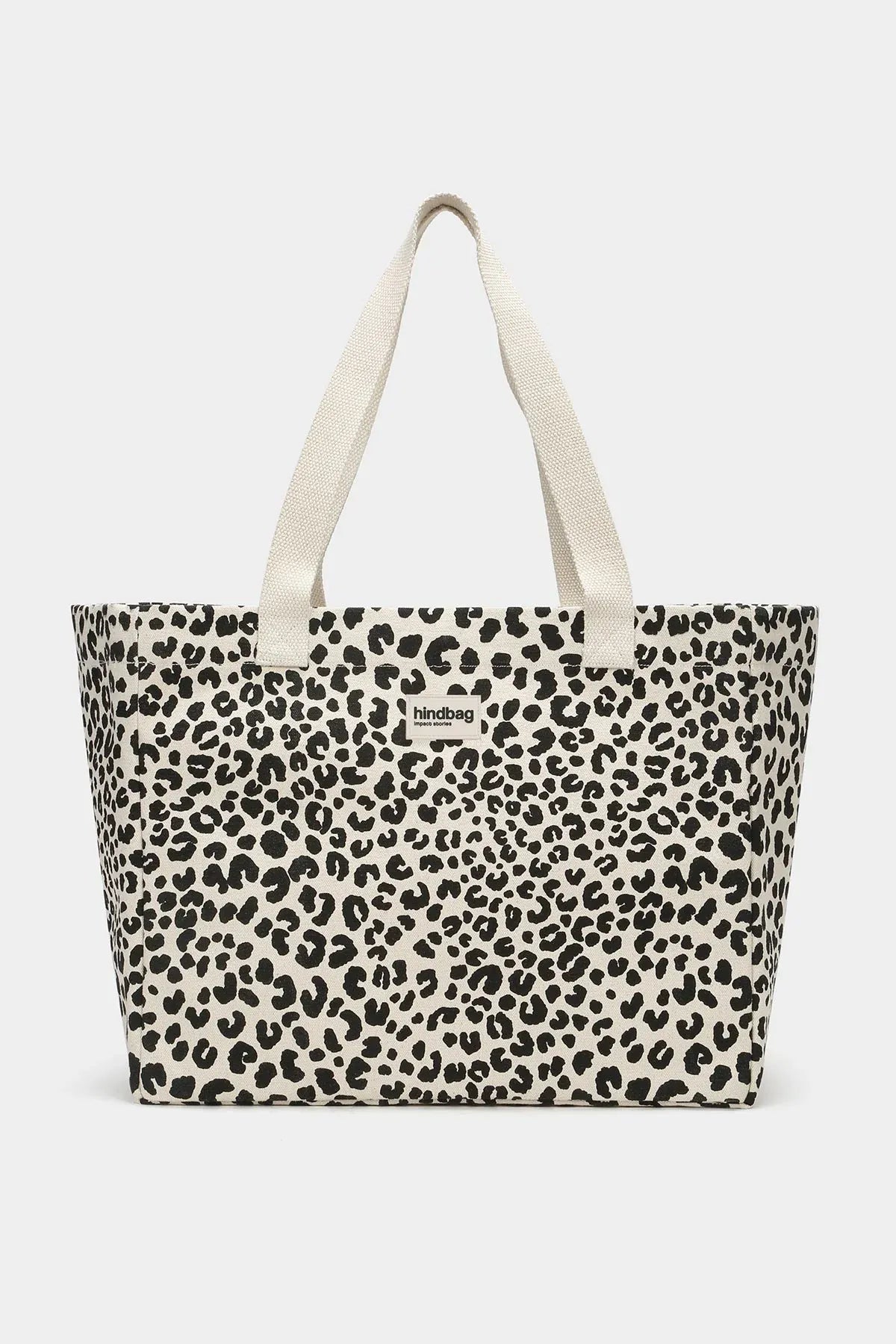 Hindbag - CLAUDE Einkaufstasche | Leopard Ecru - Tasche - ROSA ECK Concept Store