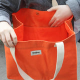 Hindbag - CLAUDE Einkaufstasche Orange - ROSA ECK - Holi orange, ,