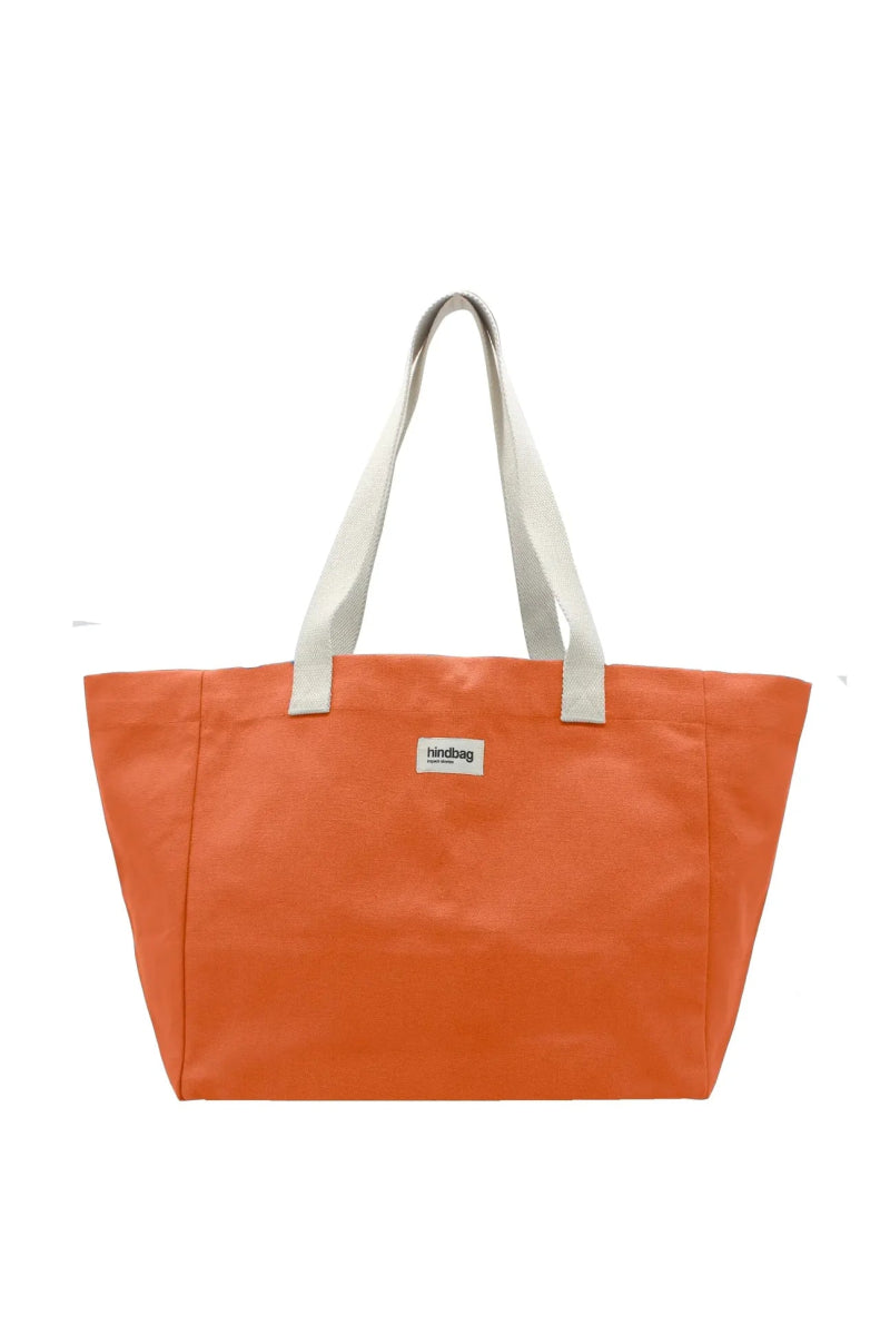 Hindbag - CLAUDE Einkaufstasche Orange - ROSA ECK - Holi orange, ,