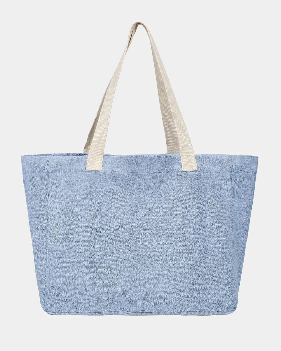 Hindbag - CLAUDE Handtuchtasche • Frottee Blau - ROSA ECK Concept Store