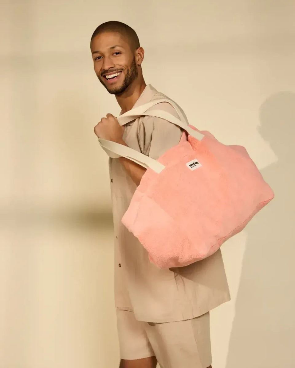 Hindbag - CLAUDE Handtuchtasche • Frottee Rosa - ROSA ECK Concept Store