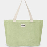 Hindbag - CLAUDE Strandtasche • Frottee Grün - Tasche - ROSA ECK Concept Store