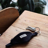 Hindbag - CÔME Schlüsselanhänger Schwarz - ROSA ECK - Noir, Schwarz,