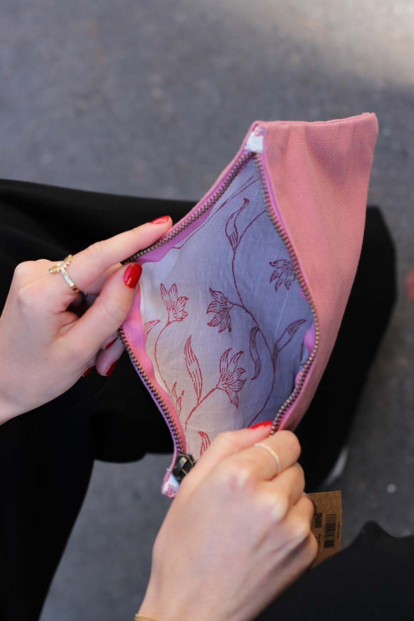 Hindbag - EMA Beutel Rosa - ROSA ECK - Blush, Rosa,