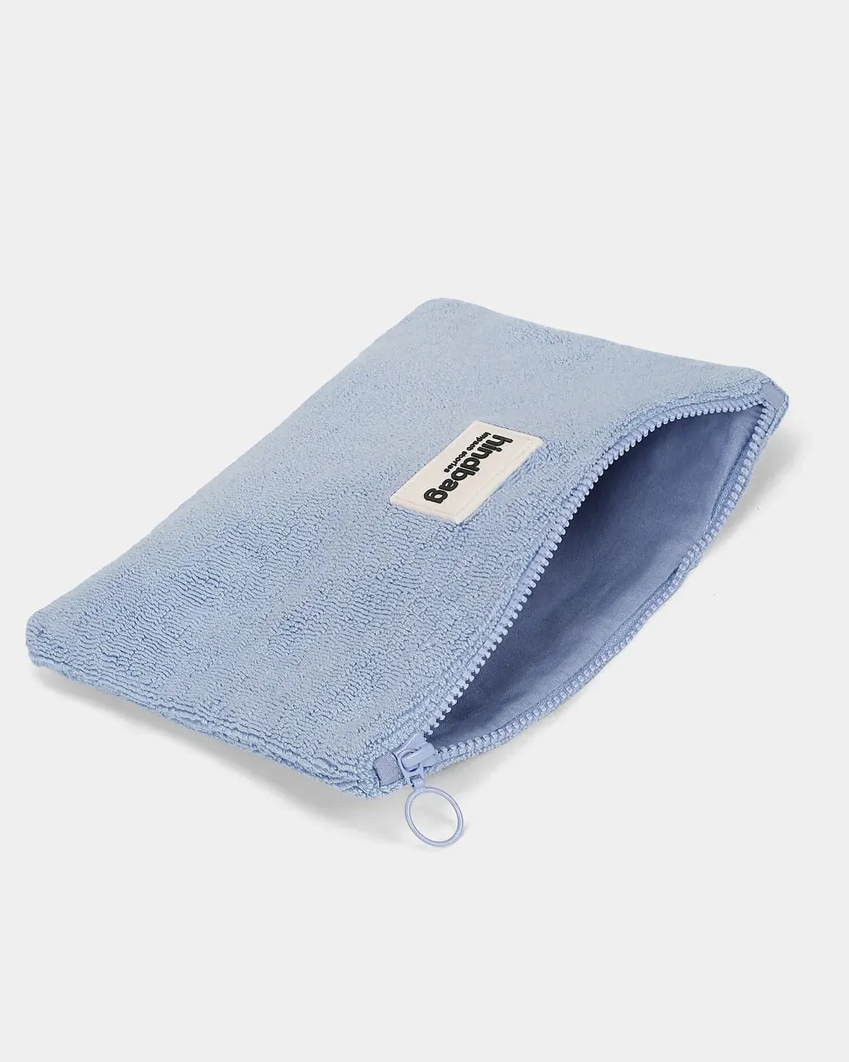 Hindbag - EMA Handtasche • Frottee Blau - Beutel - ROSA ECK Concept Store