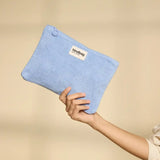 Hindbag - EMA Handtasche • Frottee Blau - Beutel - ROSA ECK Concept Store