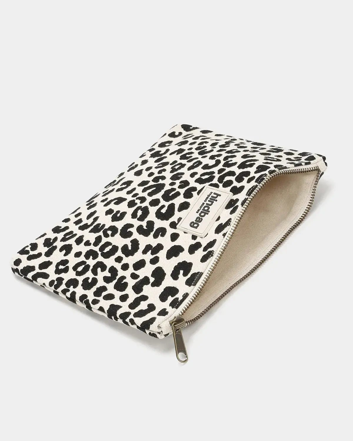 Hindbag - EMA Handtasche mit Reisverschluss | Leopard Ecru - Beutel - ROSA ECK Concept Store