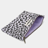 Hindbag - EMA Handtasche mit Reisverschluss | Leopard Lilas - ROSA ECK Concept Store