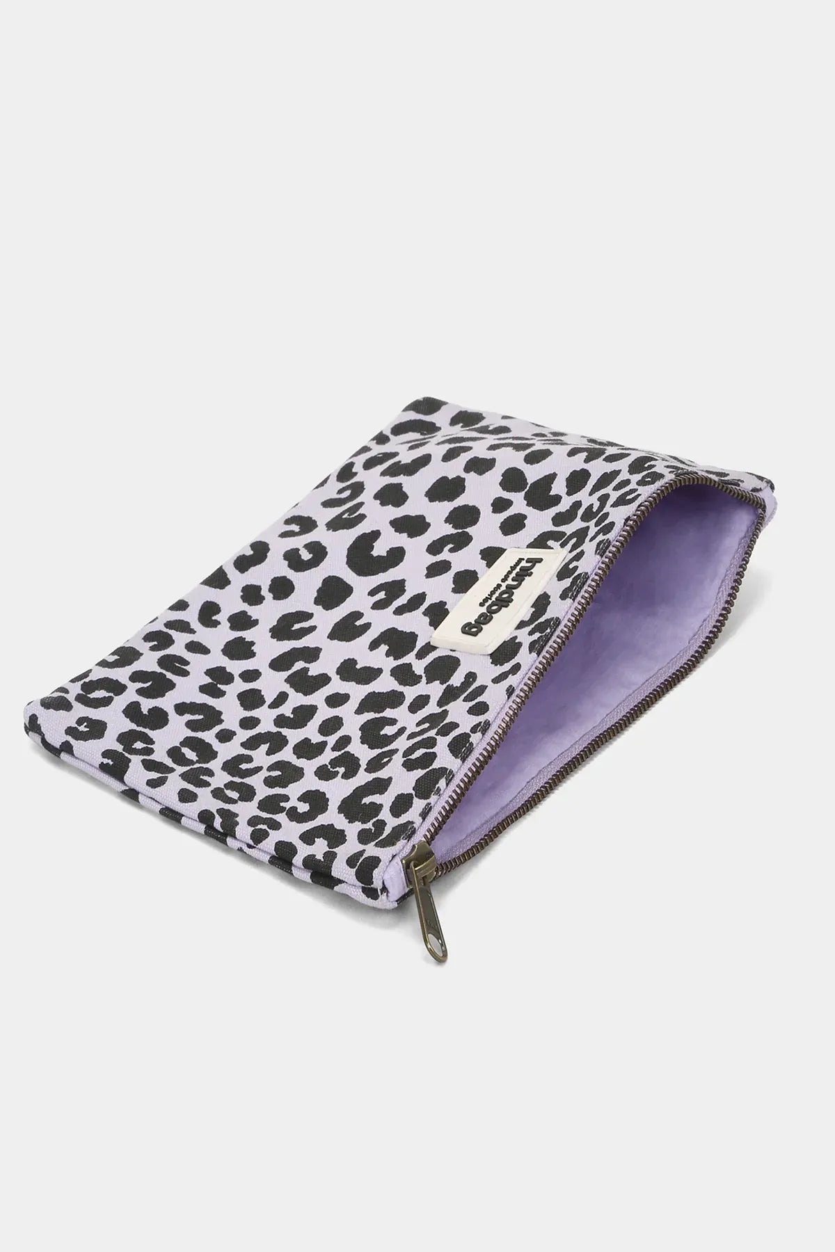 Hindbag - EMA Handtasche mit Reisverschluss | Leopard Lilas - ROSA ECK Concept Store
