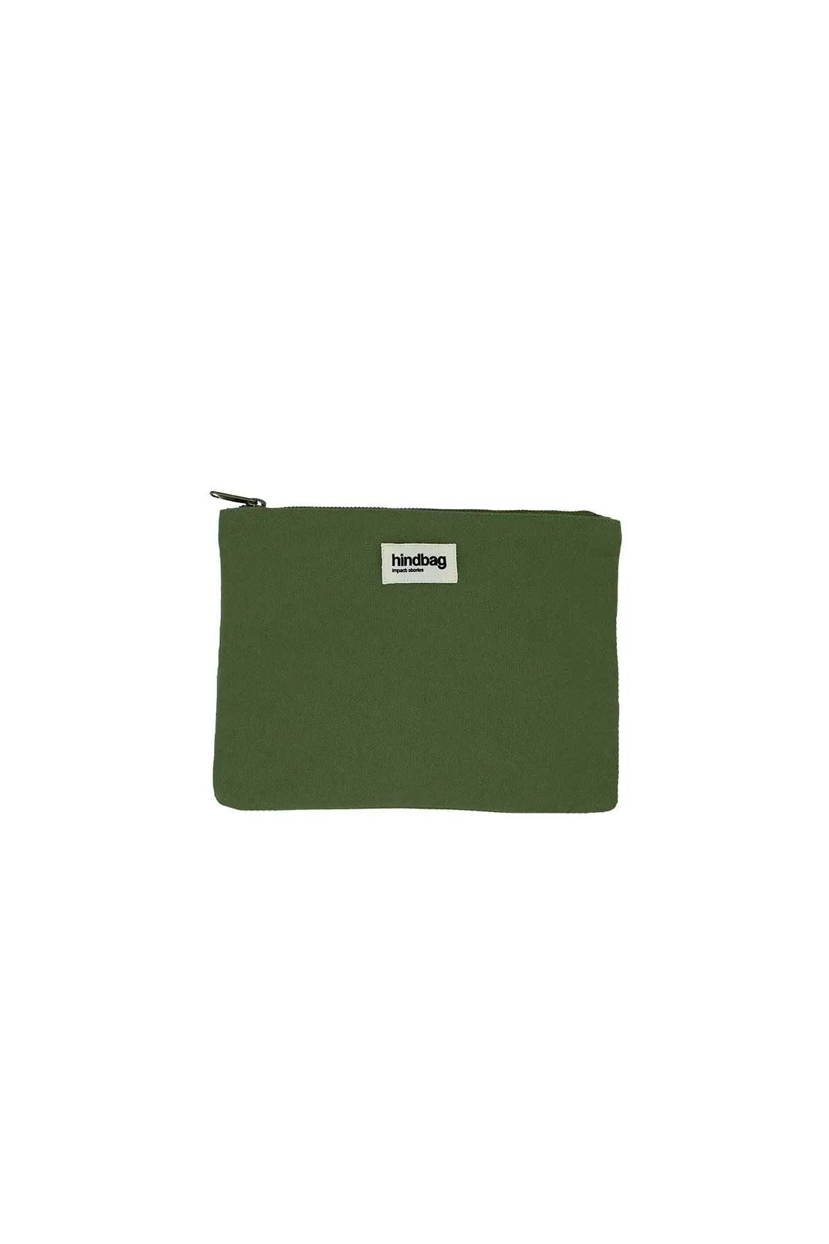 Hindbag - EMA Handtasche mit Reisverschluss | Olive - ROSA ECK Concept Store