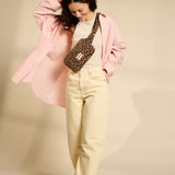 Hindbag - HARRY Umhängetasche • Leopard Zimt - Tasche - ROSA ECK Concept Store