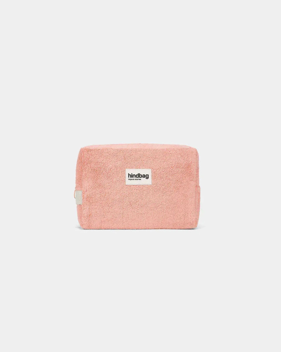 Hindbag - Hindbag LEON Kulturbeutel • Frottee Rosa - Beutel - ROSA ECK Concept Store