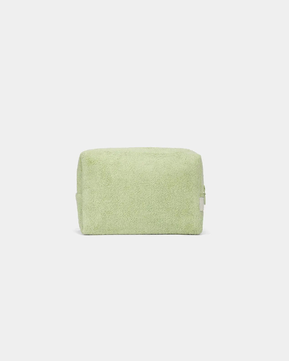 Hindbag - LEON Kosmetiktasche • Frottee Grün - Tasche - ROSA ECK Concept Store