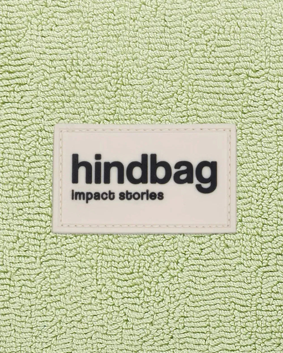 Hindbag - LEON Kosmetiktasche • Frottee Grün - Tasche - ROSA ECK Concept Store