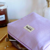 Hindbag - LEON Kulturbeutel/Kosmetiktasche Flieder - ROSA ECK - Flieder, Lilas,