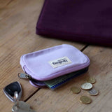 Hindbag - LILI Geldbeutel Flieder - ROSA ECK - Flieder, Lilas,