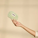 Hindbag - LILI Geldbeutel • Frottee Grün - Geldbeutel - ROSA ECK Concept Store