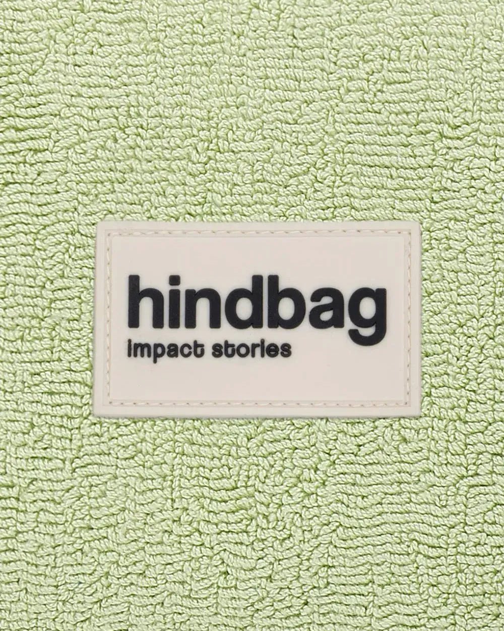 Hindbag - LILI Geldbeutel • Frottee Grün - Geldbeutel - ROSA ECK Concept Store
